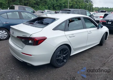 2025 Honda Civic Sport from USA, damaged, VIN 2HGFE2F52SH592379